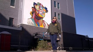 WHITNEY HOUSTON MURAL | Meet the Artist