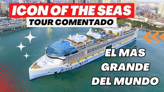 Icon of the Seas, el barco de cruceros más grande del mundo. Tour en 4K