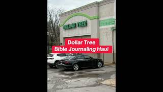 Dollar Tree Bible Journaling Haul & Project