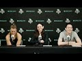 Breanna Stewart, Sabrina Ionescu & Coach Sandy Brondello | Postgame Press Conference July 16, 2025