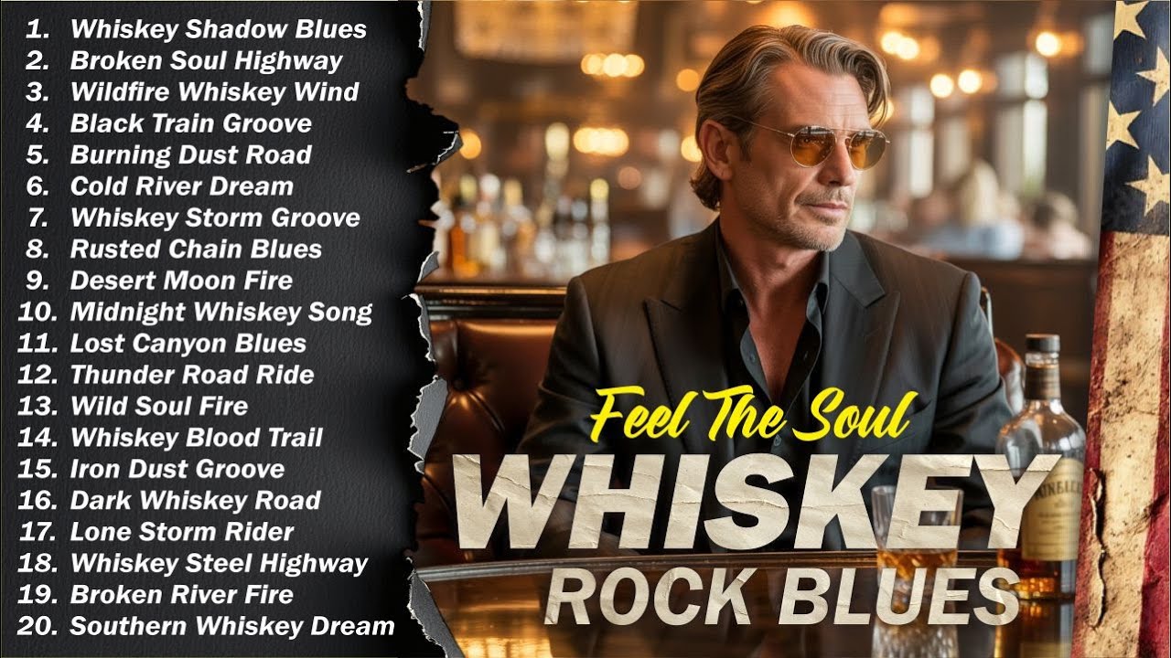 Best of Blues Rock - Emotional Soulful Guitar & Soothing Blues Melodies for Relaxing | 24/7 Stream