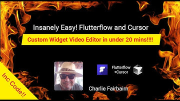 Complex Video Editor Custom Widget in Flutterflow and Cursor in under 20 mins!!