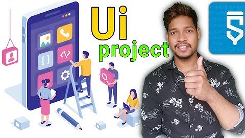 HD UI design project in sketchware/Aaura Technical