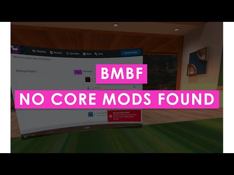 BMBF: No Core Mods Found