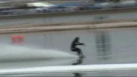 Water Skiing Teresa Wallace High Speed Barefoot Pass