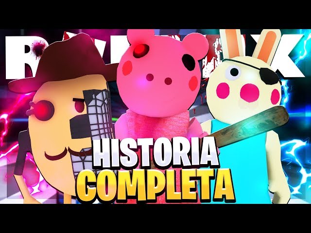 🐷 PIGGY HISTÓRIA COMPLETA: Desenhada, Animada e Jogada - Roblox 