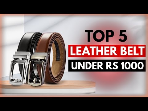 Top 5 Best Leather Belt In India 2022 | Leather Belt Under 1000 | Leather Belt Review | Choice