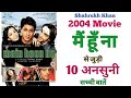 Main hoon na movie unknown facts budget Shahrukh Khan zayed khan Sushmita Sen Amrita Bollywood 2004