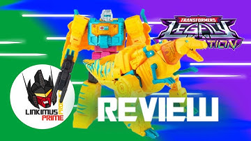 Transformers Legacy Evolution Toxitron Collection Leader Class G2 Grimlock Review