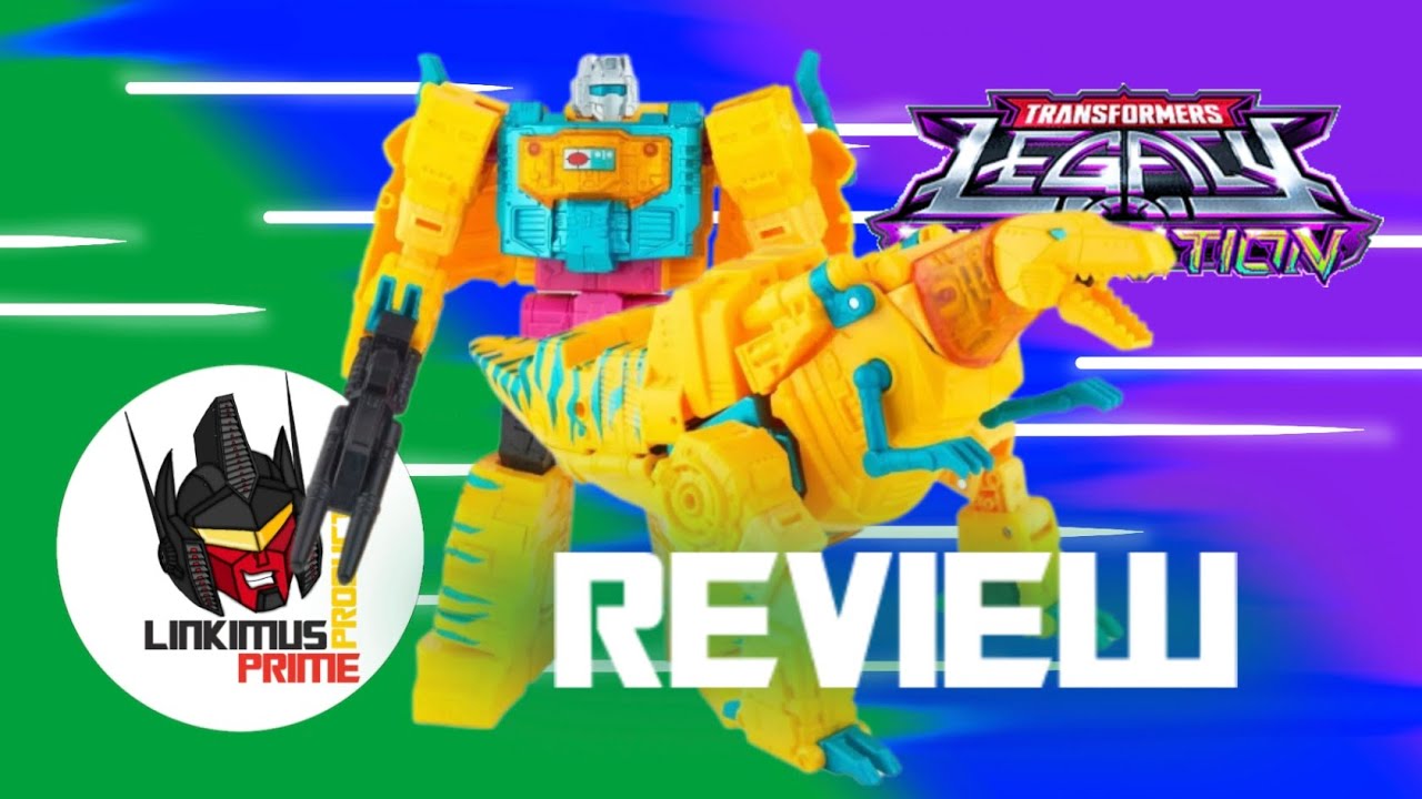 Transformers Legacy Evolution Toxitron Collection Leader Class G2 Grimlock Review