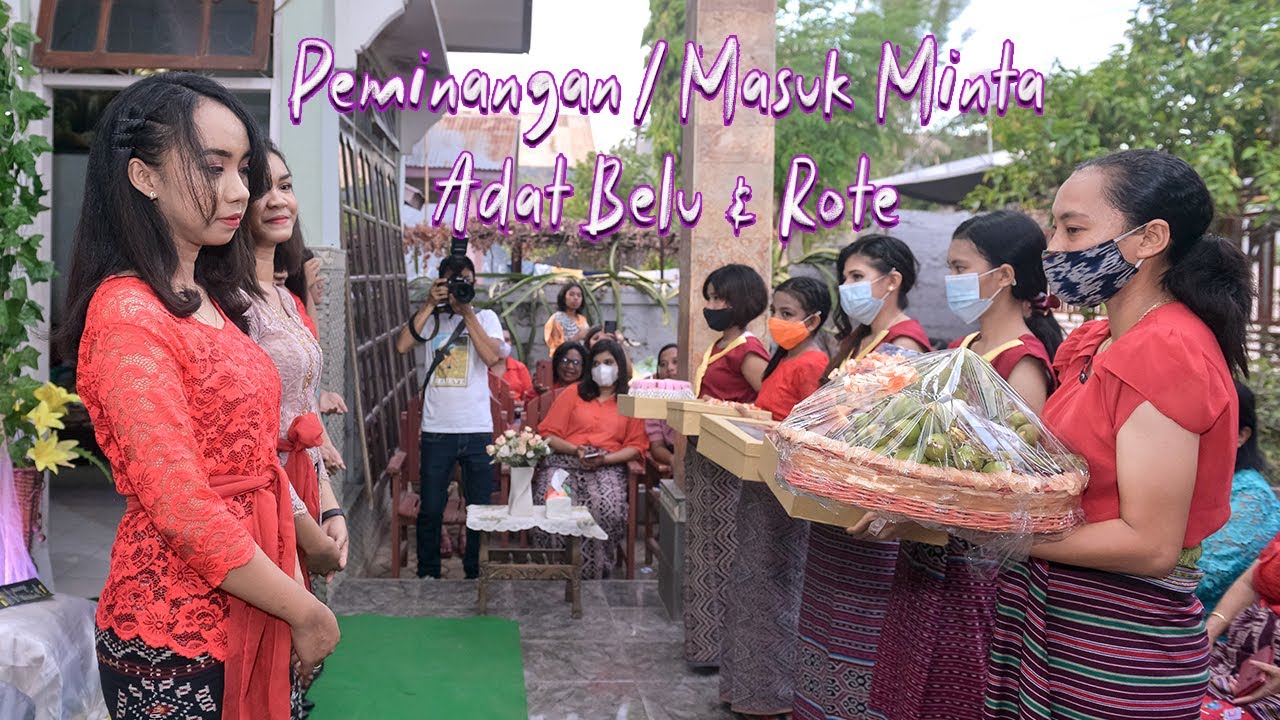 Masuk Minta Adat Belu (Atambua) dengan Rote / Peminganan