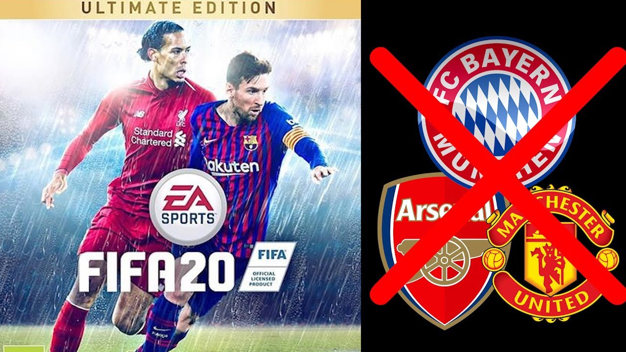 FIFA 20 ПОТЕРЯЛА ПАРТНЕРСТВО ТРЕХ ТОП КОМАНД. PES 2020 НА КОНЕ?