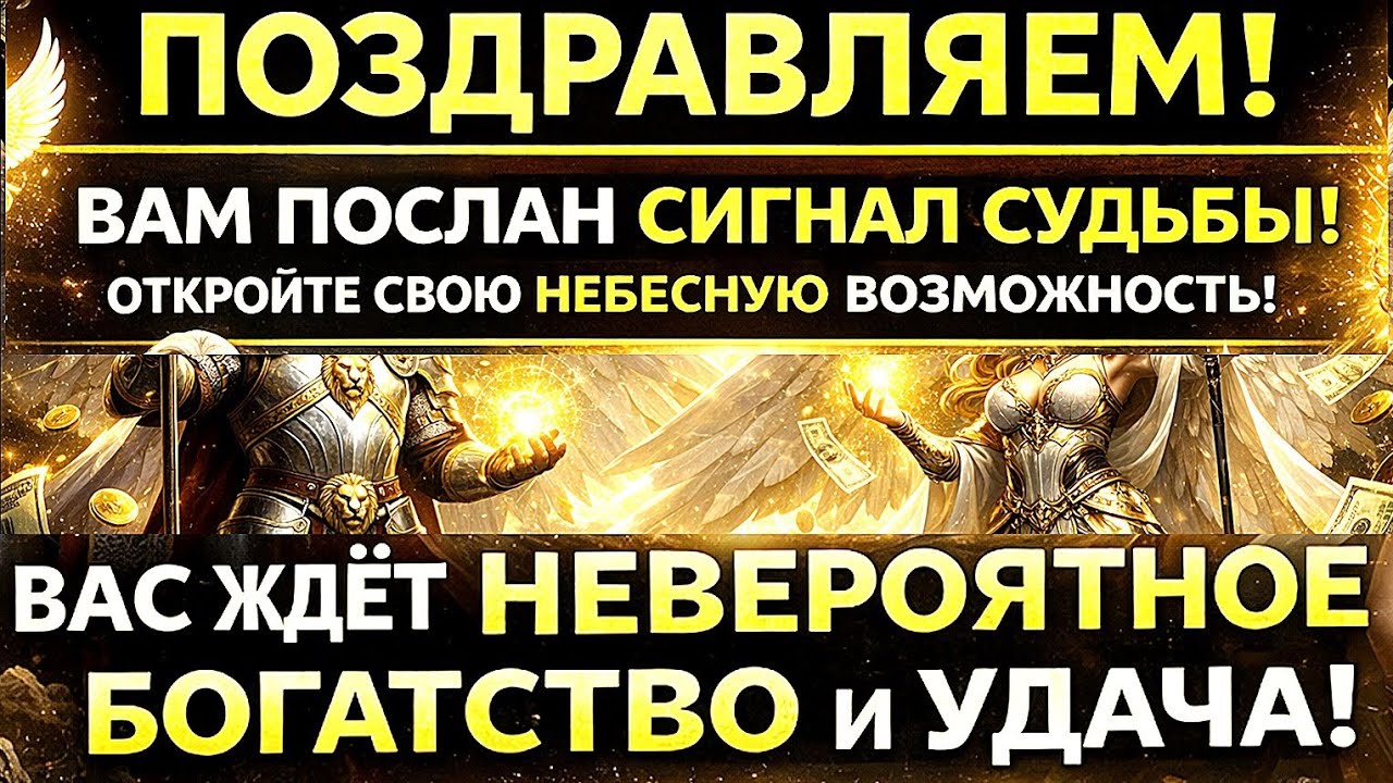 ⚠️ ВНИМАНИЕ! ВАМ ПОСЛАН СИГНАЛ СУДЬБЫ — НЕ ИГНОРИРУЙТЕ ЭТОТ ЗНАК! ✨