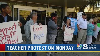 1K+ Polk Co. teachers calling out Monday, search continues for who will be with students