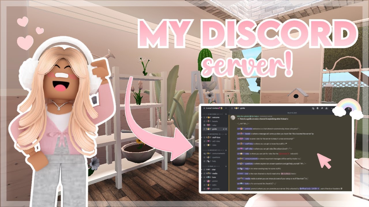 Touring My NEW DISCORD SERVER!! *IN DETAIL?!*
