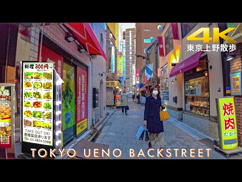【4K HDR】Tokyo Japan - Taito City walking tour 2023