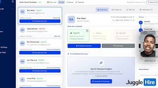 Reusable Email Templates for Hiring Teams | JuggleHire Feature Walkthrough