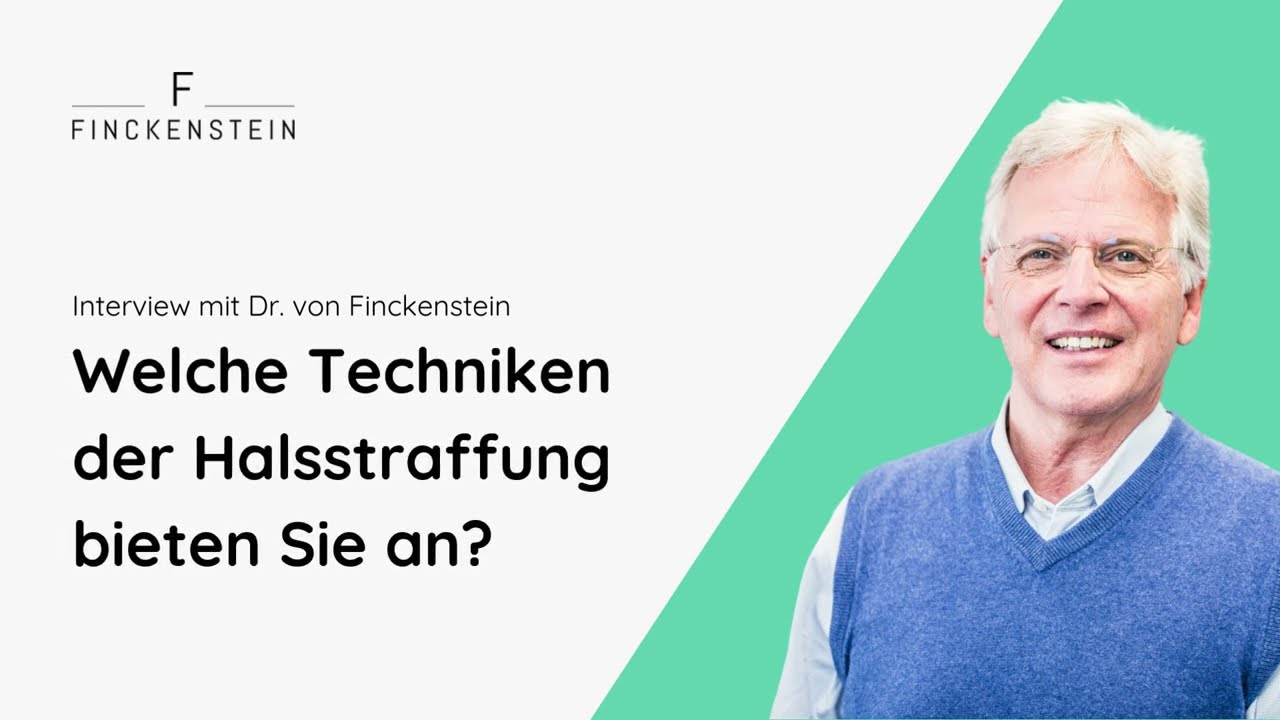 Dr. Med. Wolfram Finck Von Finckenstein Halsstraffung München Starnberg | Dr. von Finckenstein