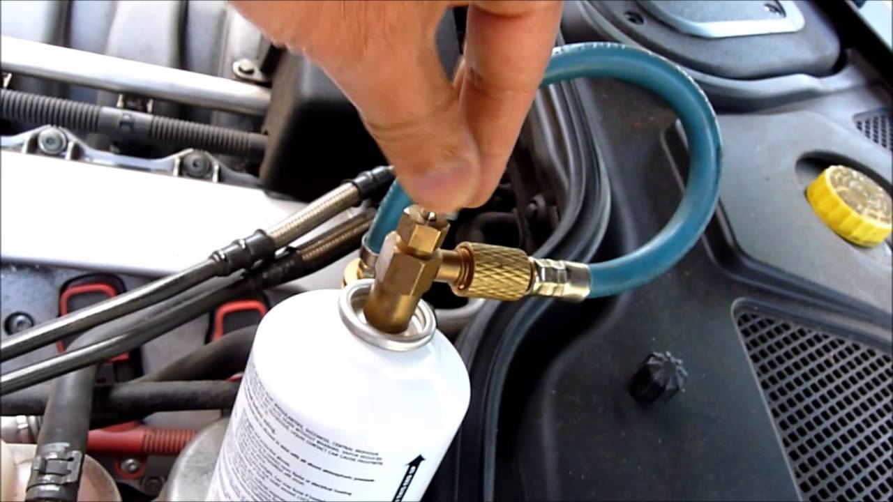 Adding Freon To Audi A8L AC System DIY - YouTube