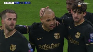 ملخص مباراة برشلونة و دينامو كييف 4-0 | جنون عصام الشوالي | HD |