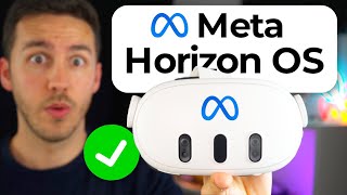 Meta launches Meta Horizon OS, this is a HISTORIC change