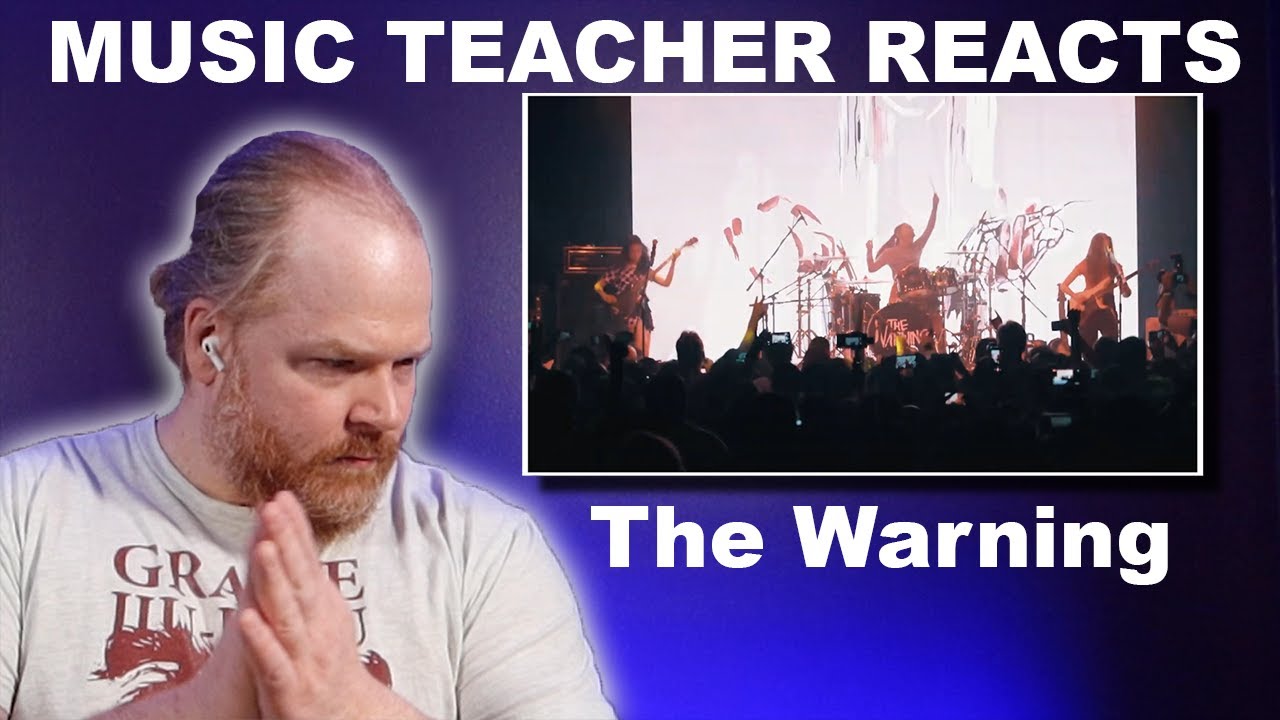 Music Teacher Reacts: THE WARNING - Dust to Dust