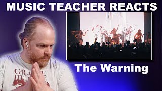 Music Teacher Reacts: THE WARNING - Dust to Dust