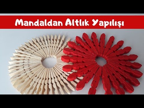 Ahşap Mandaldan Çaydanlık Altlığı Yapımı