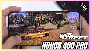 Honor 400 CarX Street Gaming test | Snapdragon 7 Gen 3, 120Hz Display