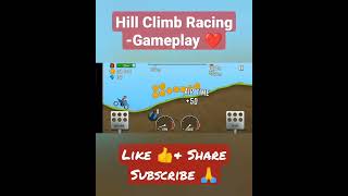 Hill Climb Racing - Gameplay  - Motocross Bike (iOS, Android) #hillclimbracing #hillclimbracing screenshot 1