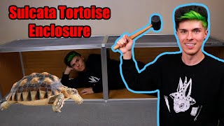 Building an Enclosure for My Sulcata Tortoise