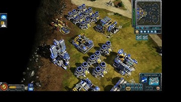 Command and Conquer Red Alert 3 Gameplay |Allied vs 4 Medium AI |