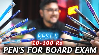 Best Gel/Rollerballs Pens for Exams in India | Stationery Haul for Exam🔥🔥