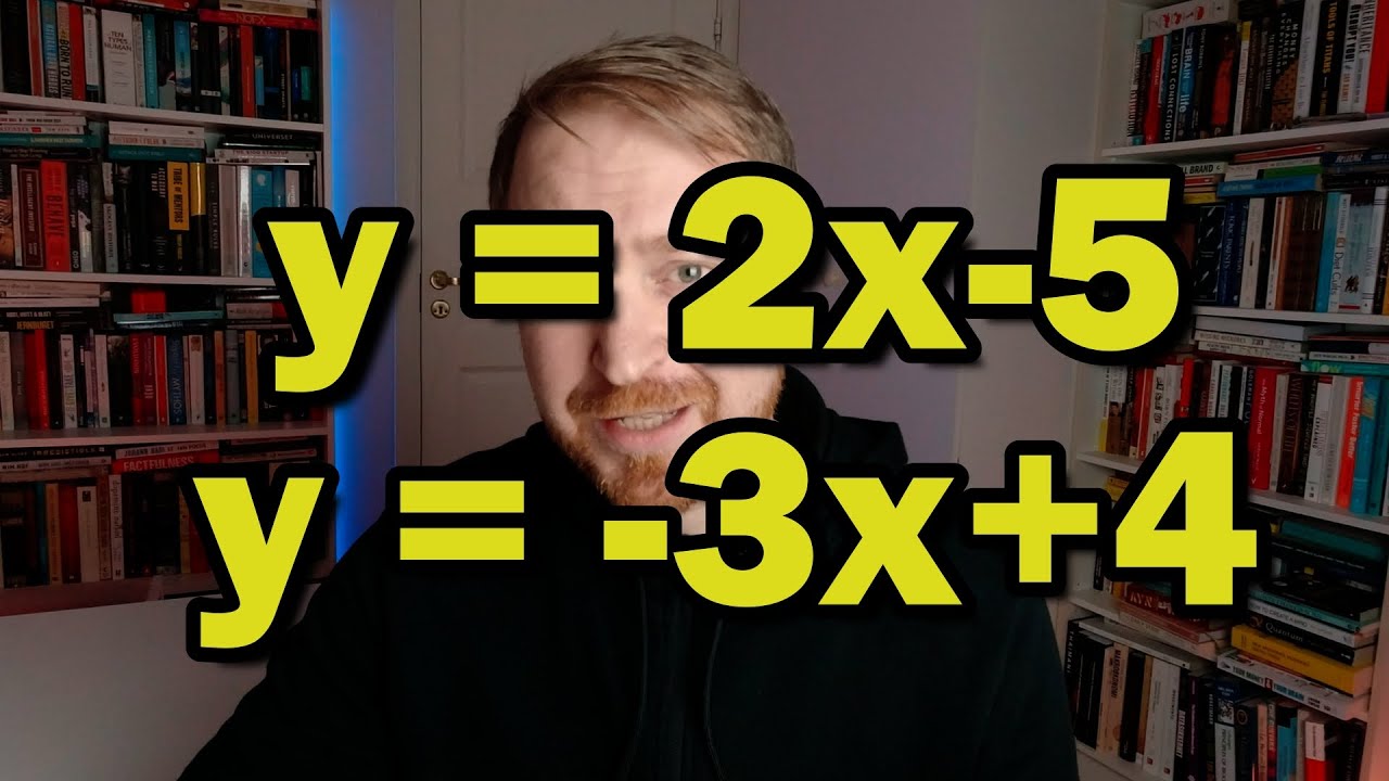 Likninger med to ukjente