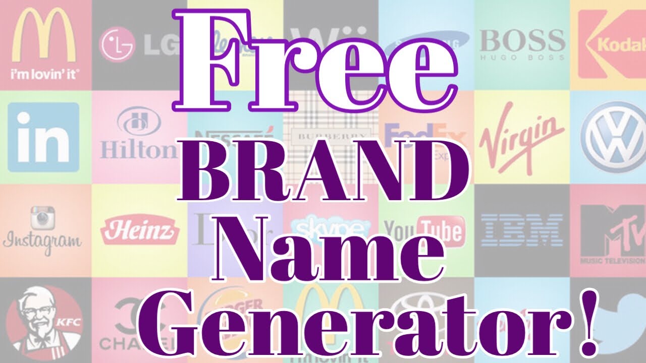 FREE BRAND NAME GENERATOR!