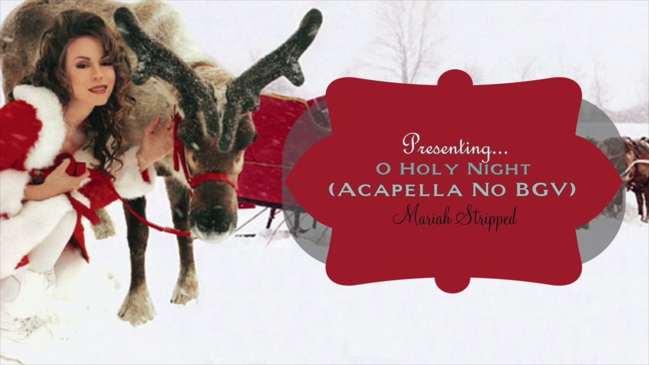 O Holy Night (Studio Acapella) [No BGV]