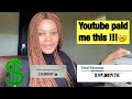 My First 6 Month Payment On Youtube|My Payment From Youtube Revealed