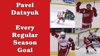 : Pavel Datsyuk: All 314 Career NHL Goals