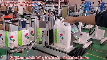 Detergent Bottle Labeling Machine