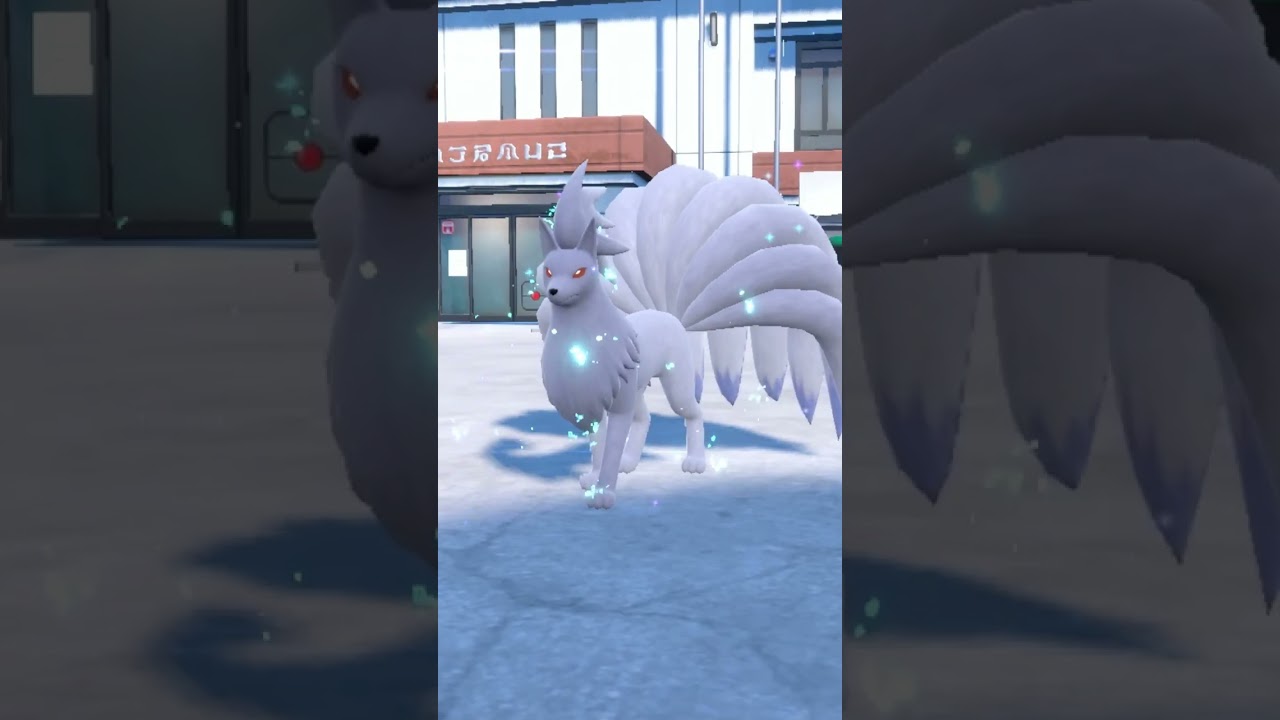 Shiny Ninetales Pokémon Scarlet DLC 