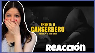 REACCIÓN FRENTE A CANSERBERO - CREYENTE.7 Ft. EL KING SAMMY | Natuchys