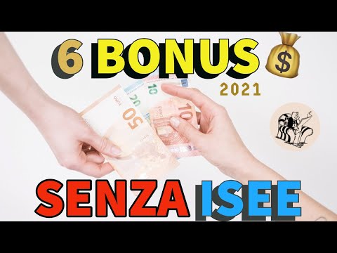 CONFERMATI 6 BONUS SENZA ISEE 💰👉 Ecco come richiederli..  💶