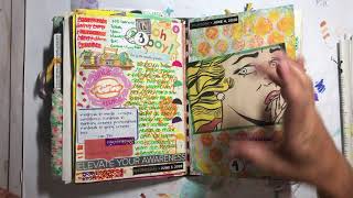 Junk Journal Flip || #190 || Beginning of June 2020