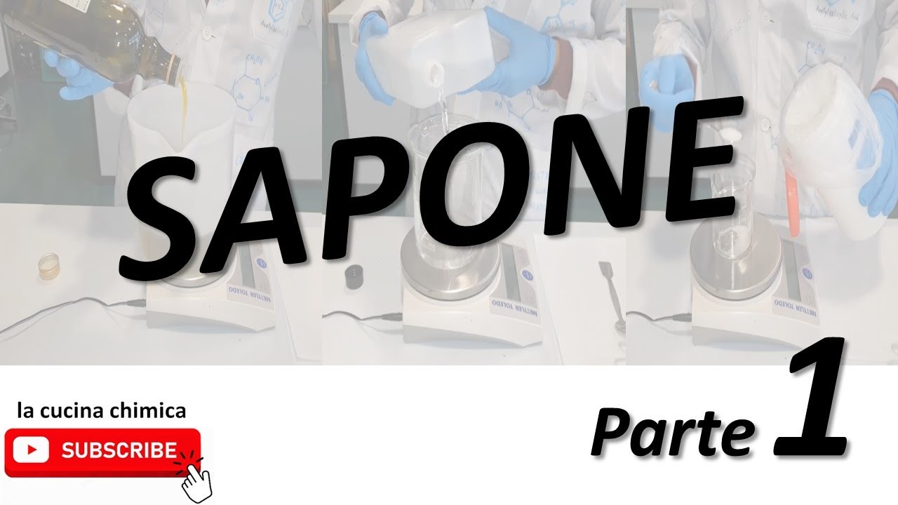 SAPONE (Metodo tutto a freddo) - Prima parte attività stem docenti scuola secondo grado