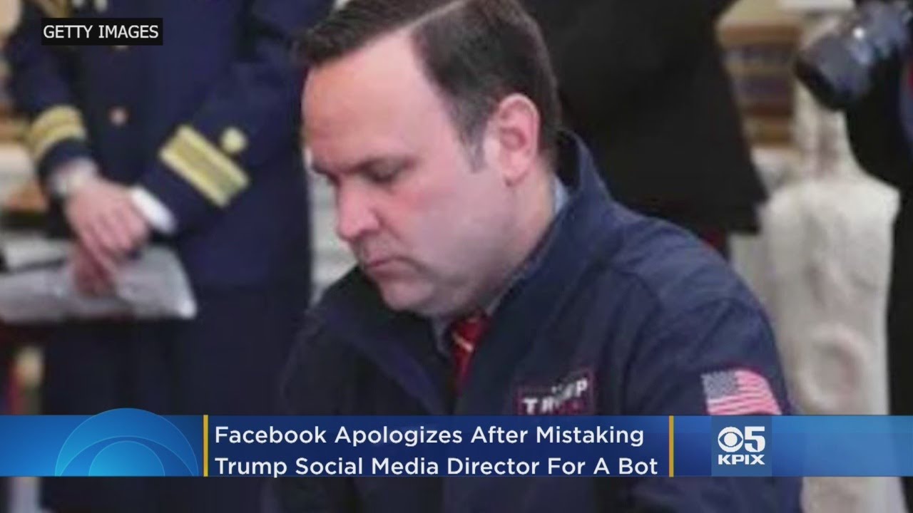 Facebook Apologizes After Mistaking Trump Social Media Director Dan Scavino For Bot - YouTube