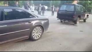 Nissan Patrol vs Audi A8 4.2 TDI Quattro - Tug of War