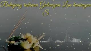 Story (WA) LOLOT~Galungan lan Kuningan