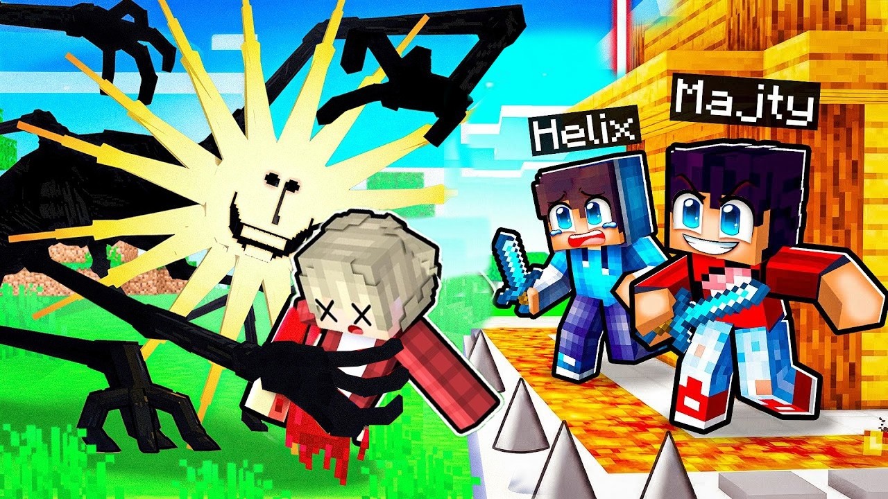 SUNMAN vs Zabezpečený Dům v Minecraftu!