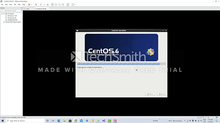 Hướng dẫn cài centos 6.5 minimal vmware