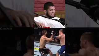 Khabib and Poirier agree on Justin Gaethje ?? shorts